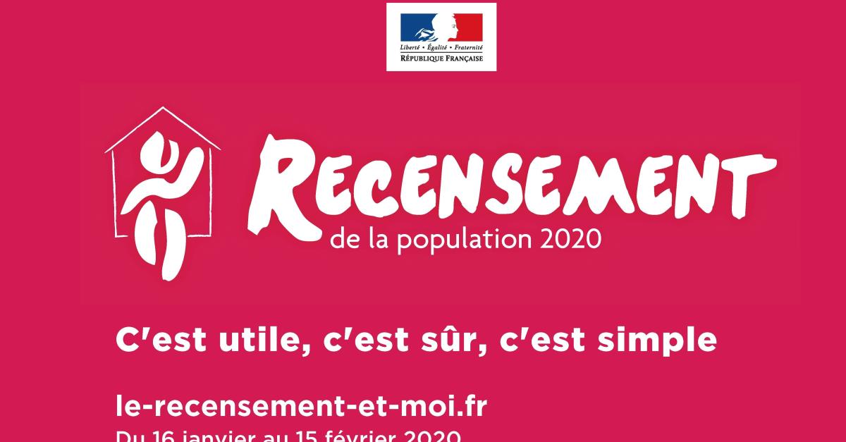 RECENSEMENT DE LA POPULATION 2020