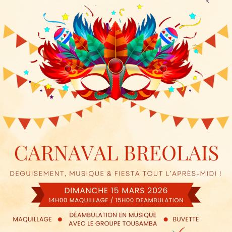 affiche carnaval La Bréole