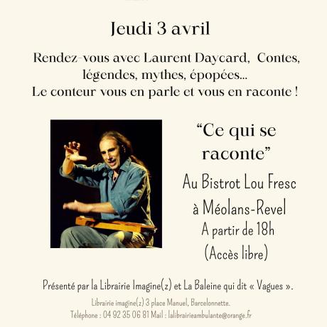 Affiche évènement Méolans Avril 2025