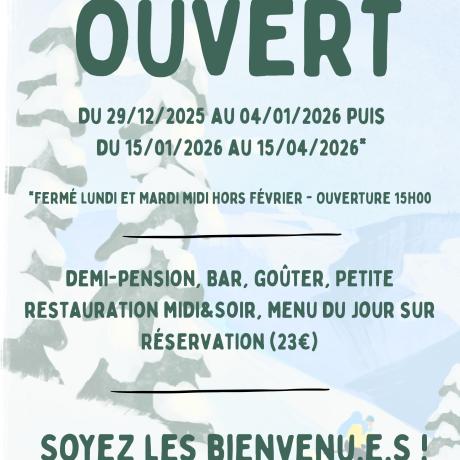 Affiche hivernale LAVERQ