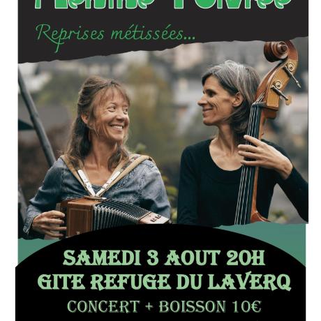 CONCERT LE 03/08 GITE DU LAVERQ