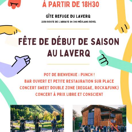 FÊTE DE DÉBUT DE SAISON AU LAVERQ