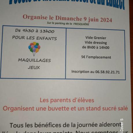 AFFICHE VIDE GRENIER