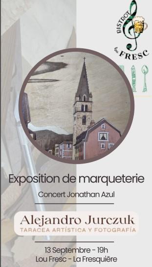 CONCERT ET EXPO MARQUETERIE LE 13/09/2024 - 19H00 LOU FRESC