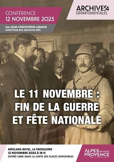 AFFICHE CONFERENCE DU 12112025 AFFICHE CONFERENCE DU 12112025