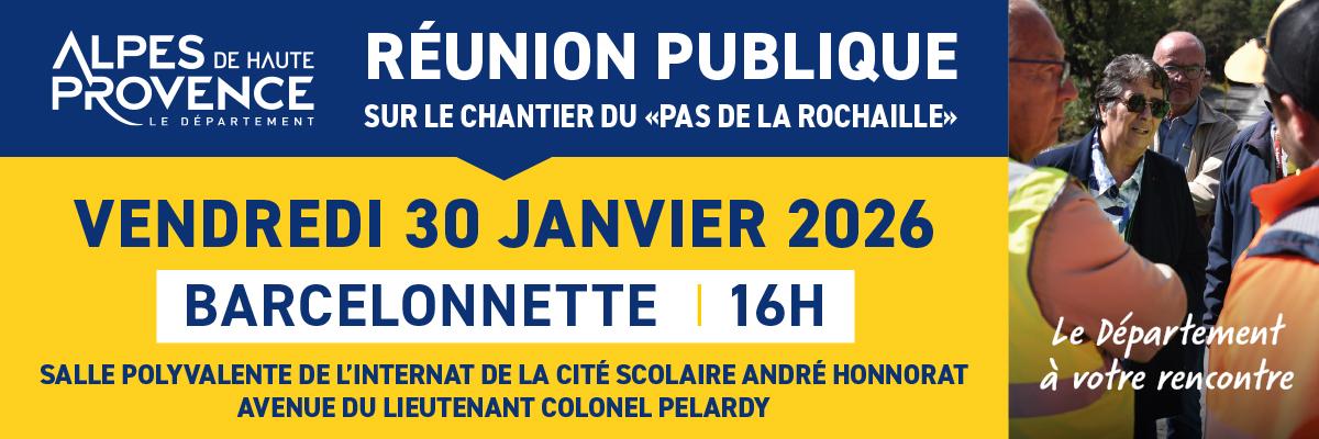 affiche reunion publique
