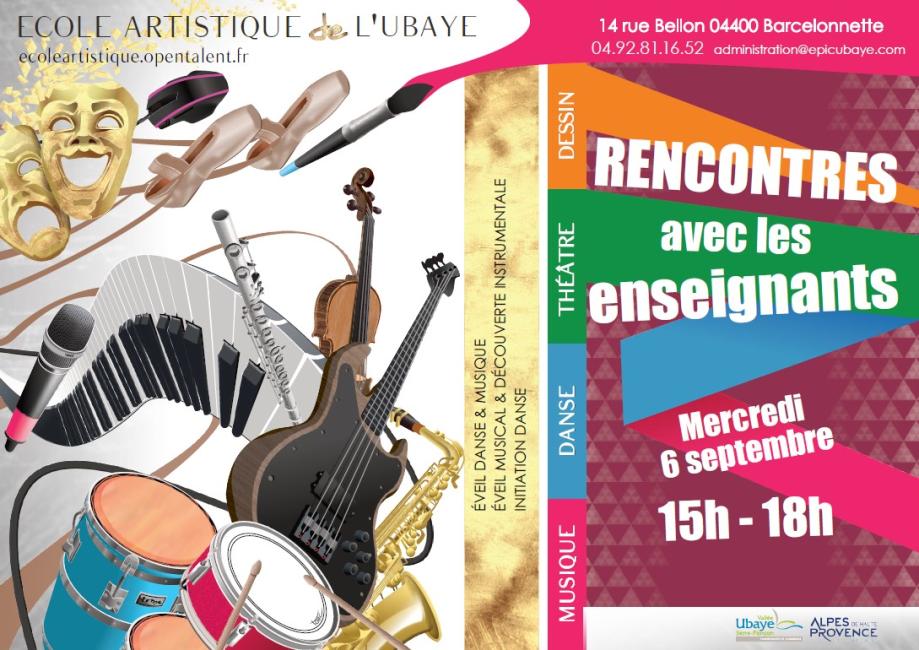 Rentrée École Artistique de l’Ubaye