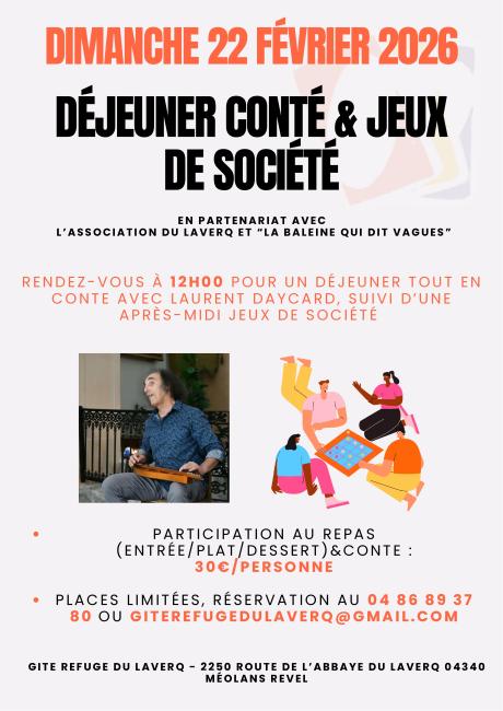 Déjeuner conté - 22 février