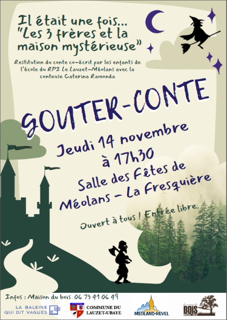 AFFICHE SPECTACLE IL ETAIT UNE FOIS