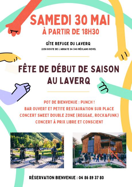 FÊTE DE DÉBUT DE SAISON AU LAVERQ