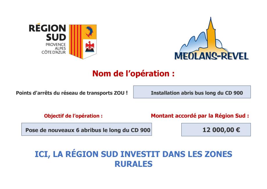 panneau region