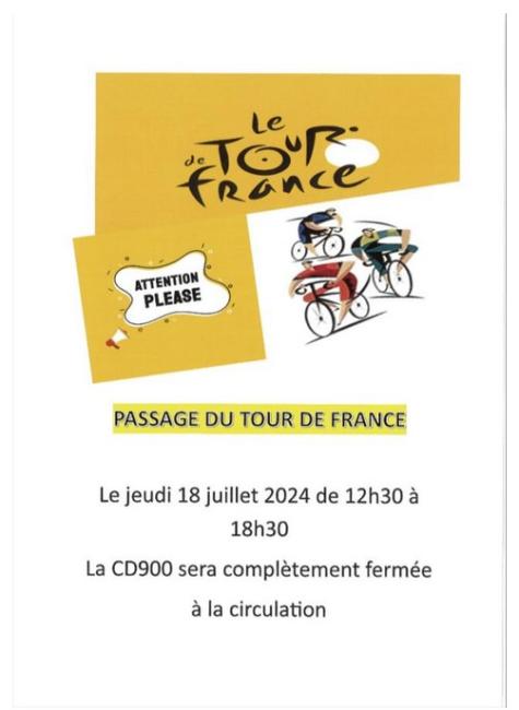 PASSAGE TOUR DE FRANCE 18072024