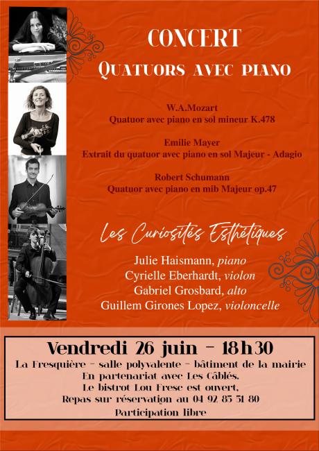 CONCERT PIANO 26/06 - 18H30